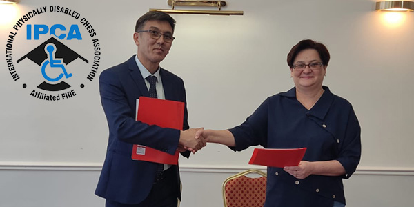 Memorandum between the IPCA and the chess and checkers association of the disabled of the Republic of Kyrgyzstan